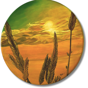 Golden Afternoon  acrilico sobre lienzo    91.44 x 91.44cm