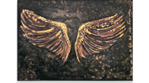 “Angel Wings” acrilico sobre lienzo 101.6 x 152.4cm