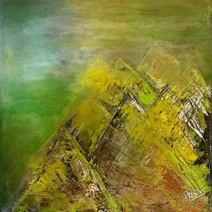 “Standing Strong” acrilico sobre lienzo 50.8 x 50.8cm