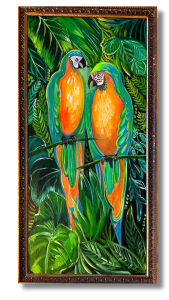 “Amor”    acrilico sobre lienzo 64 x 91.44cm