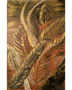 “The feathers” Acilico sobre lienzo 24"x36"