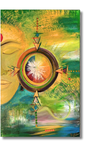 "Maya" Acrilico sobre lienzo   60.96 x 91.44cm