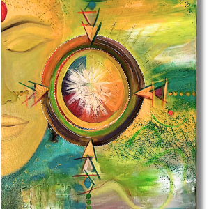 "Maya" Acrilico sobre lienzo   60.96 x 91.44cm