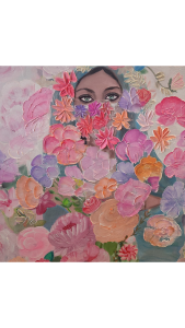 Khubsoorat acrilico sobre lienzo  91 x 60.5cm