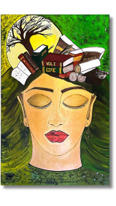 "My Message Vol.I" Acrilico sobre lienzo   152 x 100cm