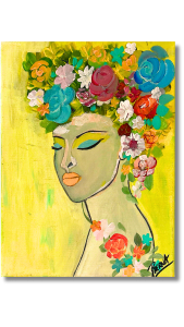 "You’re free to be Different"   Acrilico sobre lienzo   27.5 x 35cm