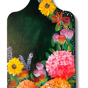 Paletita de Madera (rosa)   Acrilico sobre madera