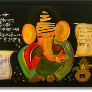 "Ganesha"   Acrilico sobre lienzo 91 x 60.6cm