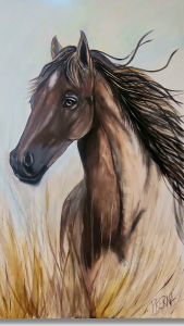 Harness free - Acrilico sobre lienzo 101.6 x 76.2cm